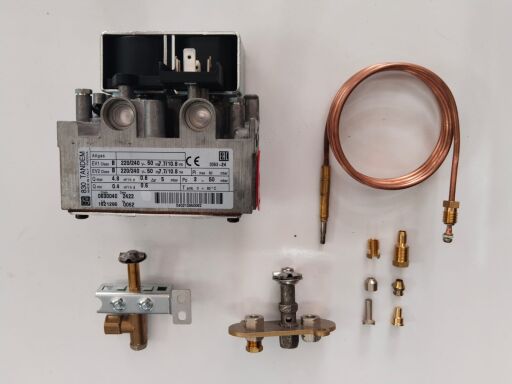 ( SİT ) GAZ MUSLUĞU VE VALFİ, PİLOT, TERMOKULP VE AKSESUARLARI